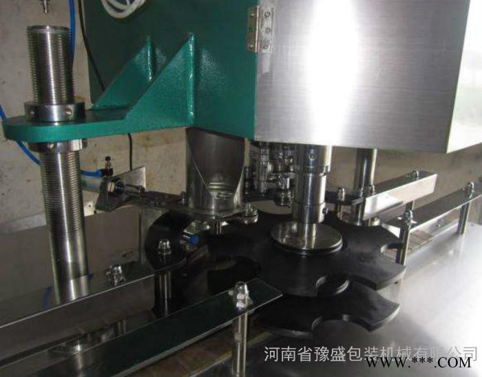 全自动鸡精罐封盖机罐装啤酒饮料易拉盖封盖机易拉罐全自动上盖封盖一体机设备图3