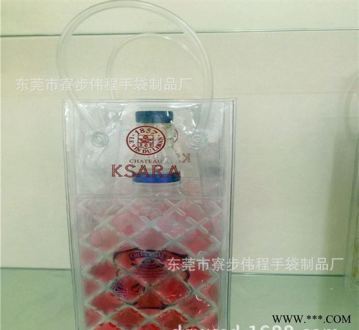 防水、耐寒、防冻PVC红酒袋图2