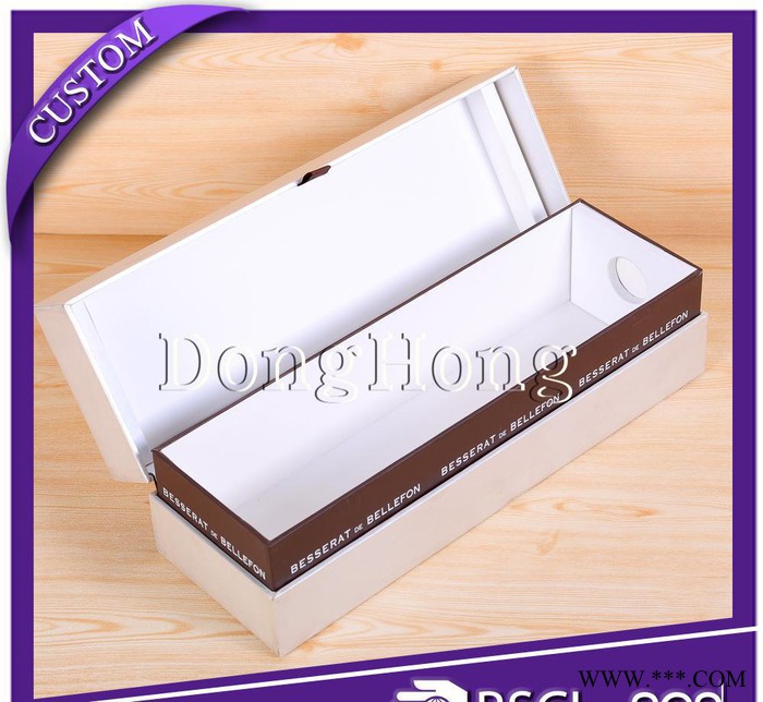 DH8094东鸿定做包装盒 红酒礼品盒 wine packaging box 酒盒图3
