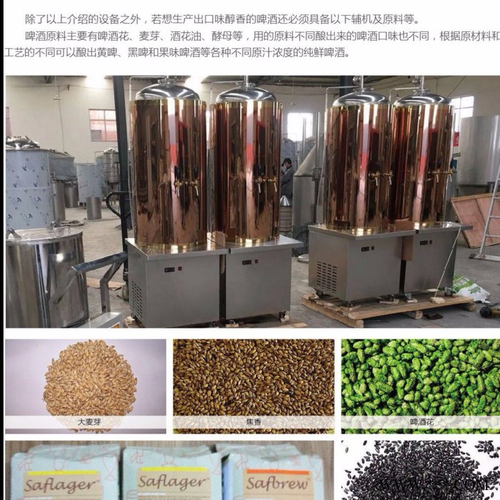 史密力维 啤酒设备厂家 供应啤酒厂设备 啤酒屋精酿啤酒设备 餐厅自酿啤酒设备图5