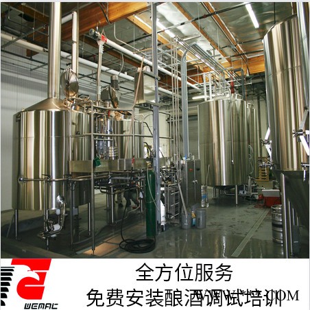 5000L啤酒厂设备 专业精酿啤酒设备厂家 免费培训图2