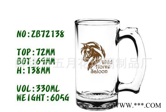 【玻璃杯】玻璃啤酒杯/高白料啤酒杯/多用啤酒杯图2
