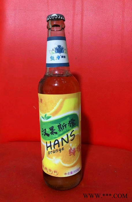 供应500毫升熊力啤酒熊力纯生小麦王易拉罐啤酒图2