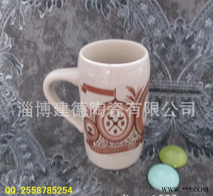 酒具定制啤酒节礼品专业直销啤酒杯陶瓷杯马克杯定制logo图3