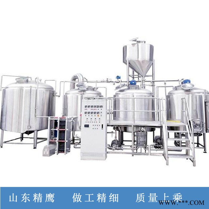 大型啤酒设备厂家 精酿啤酒厂四器式糖化系统 **
