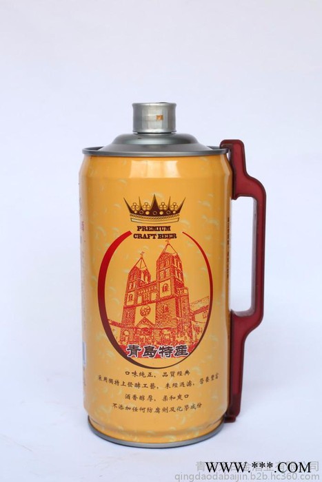 青岛精酿原浆黄桶啤酒2L装4斤青岛特产原浆啤酒图3