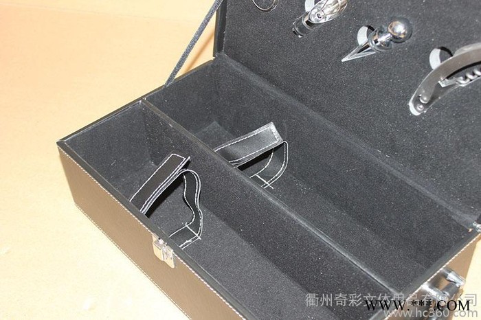 供应奇彩a14红酒包装盒生产商**红酒皮盒图3