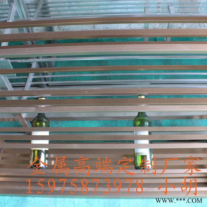 宾士来 j001玫瑰金不锈钢红酒架图3