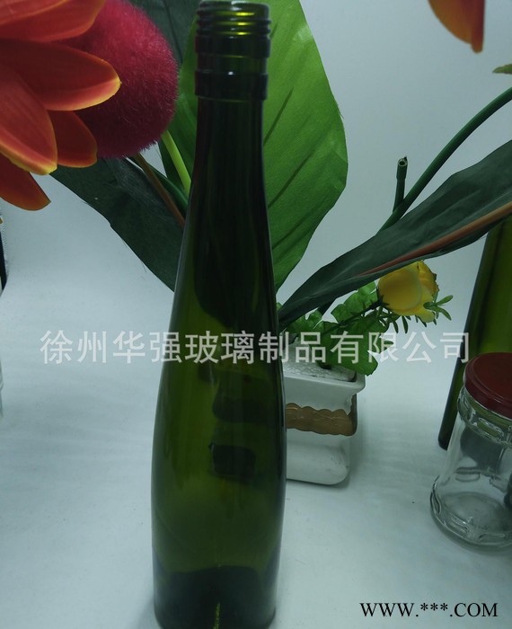 **玻璃墨绿色红酒瓶 孝素玻璃酒瓶 480ml玻璃葡萄酒酒瓶