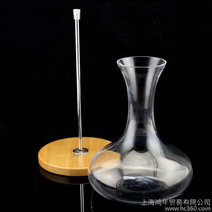 土耳其醒酒器水晶进口快速红酒醒酒器套装送杯架+红酒漏斗+清洁布图2