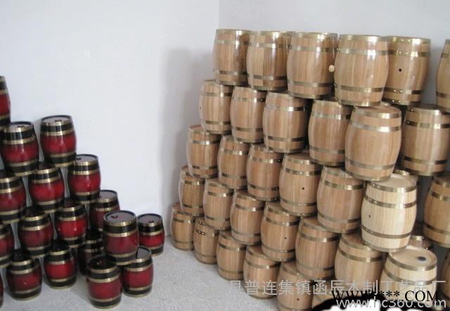 木制红酒桶 橡木酒桶3L 定做实木酒桶 酒吧展示桶 摆件/送礼图3