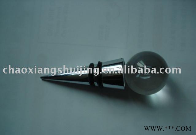 长期水晶红酒瓶塞.直径30玻璃球酒瓶塞.(图)图3