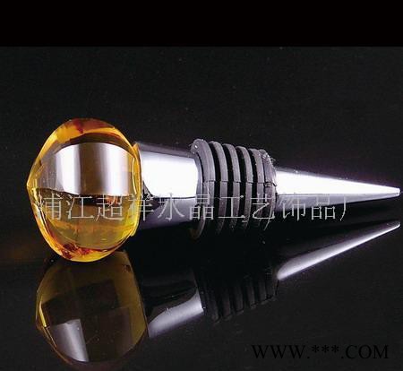 长期水晶红酒瓶塞.直径30玻璃球酒瓶塞.(图)图2
