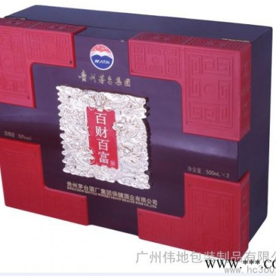 供应广州伟地皮盒003化妆品盒、保健品盒、红酒盒、饰品