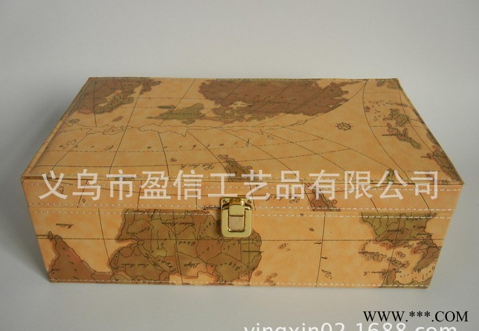 【定制】 红酒盒 精致葡萄酒木盒 PU皮盒 皮质包装盒图2