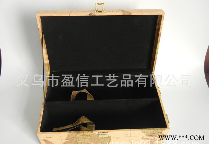 【定制】 红酒盒 精致葡萄酒木盒 PU皮盒 皮质包装盒