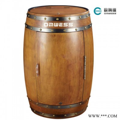 欧姆维OMW-65B红酒柜 电子酒柜 恒温木桶 酒桶 木桶