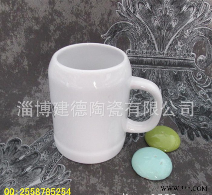 生产陶瓷杯啤酒节礼品啤酒杯酒具马克杯出口促销品可定制款式图3