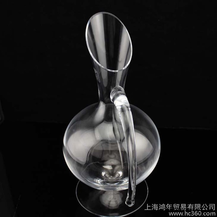 包邮！土耳其进口手工无铅水晶红酒醒酒器 酒具分酒器带把 倒酒器图2