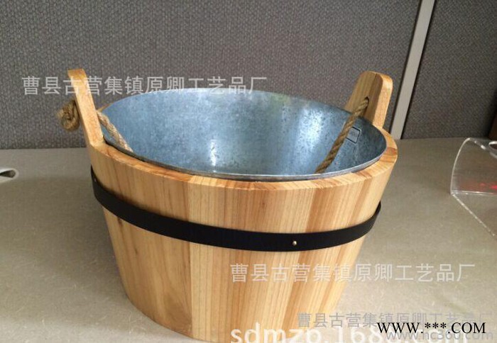 定做大小规格木质冰桶 木制冰桶座 酒吧啤酒桶图3