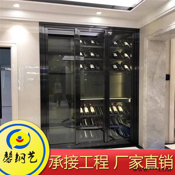 佛山**不锈钢恒温酒柜 黑钛恒温酒柜不锈钢酒柜红酒架图2