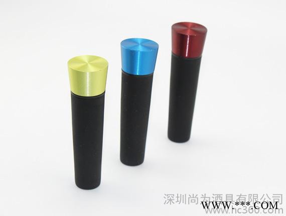 供应红酒抽真空酒塞 真空瓶塞 铝合金头真空酒塞 红酒保鲜塞 保鲜瓶塞图3