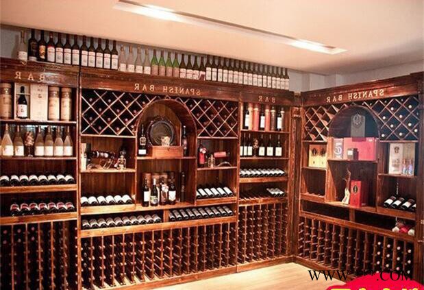 实木家具 欧式酒柜 红酒柜实木家具 展示柜 直销定制特价图2