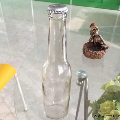 直销300ml啤酒瓶 汽水瓶 饮料瓶 冰锐酒瓶 无铅透明玻璃