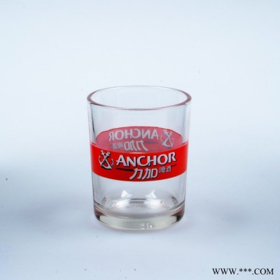 广州新翼玻璃 1033 高品质玻璃杯 小啤酒杯 定制印logo 酒吧杯 定制款杯子