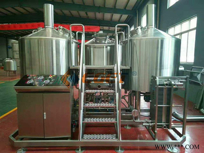 山东中德500L 精酿啤酒设备 小型酿酒厂 大型餐饮自酿设备图4