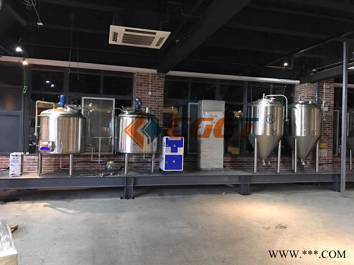 山东中德500L 精酿啤酒设备 小型酿酒厂 大型餐饮自酿设备图5