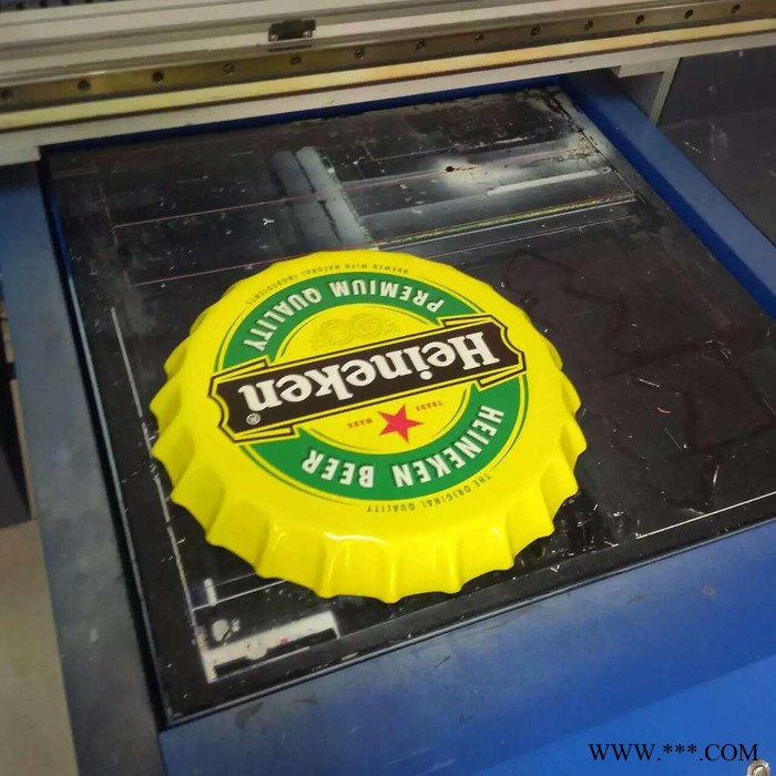 【万向拉杆箱DIY印刷 大号啤酒盖工艺品打印 木质魔方印刷机】