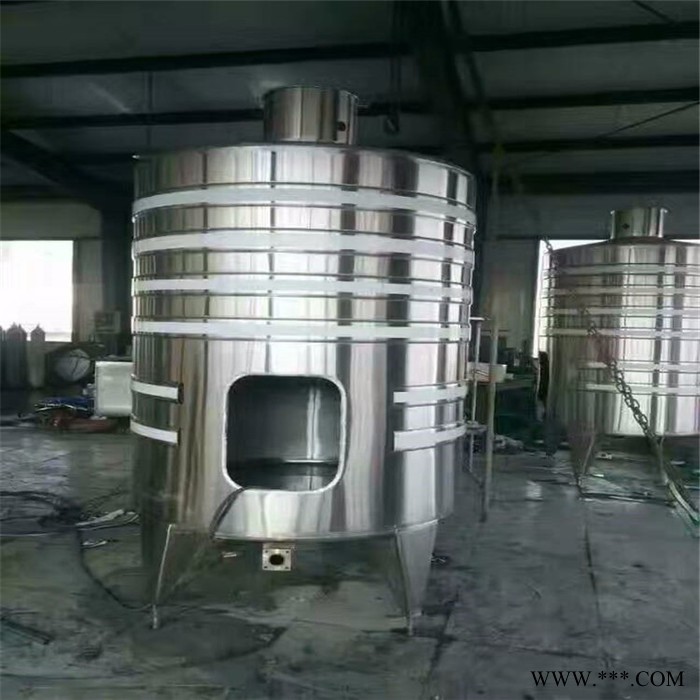 厂家直供静态冷却式不锈钢啤酒发酵罐 不锈钢啤酒发酵罐 发酵罐图6
