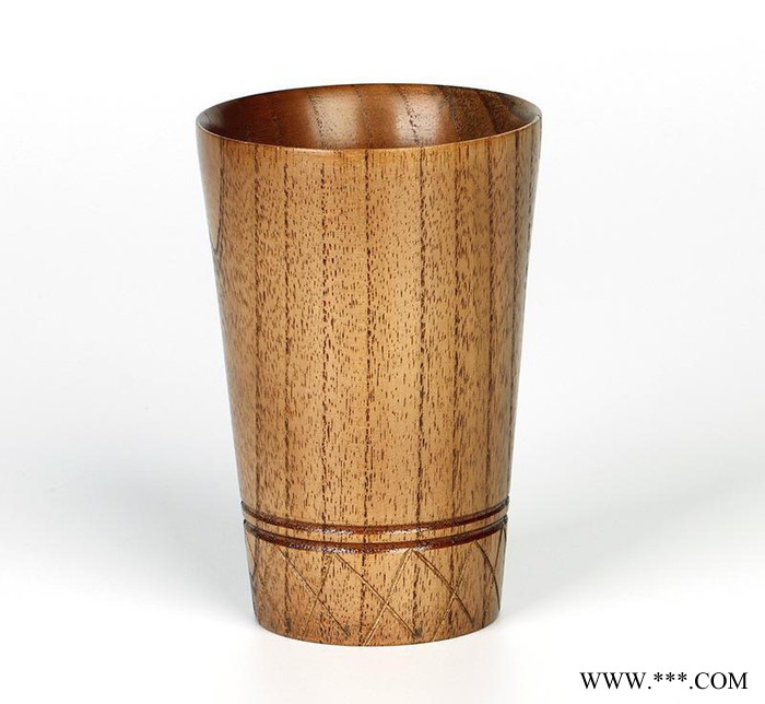 酒店家居用品  实木**长啤酒杯 木质咖啡杯子 茶杯 可刻字图3