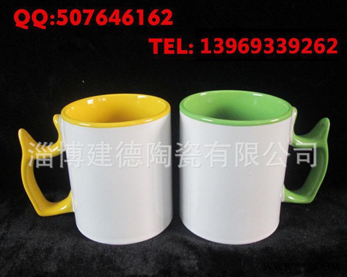陶瓷杯陶瓷啤酒桶形啤酒杯 炻瓷色釉陶瓷杯 陶瓷酒桶杯图3