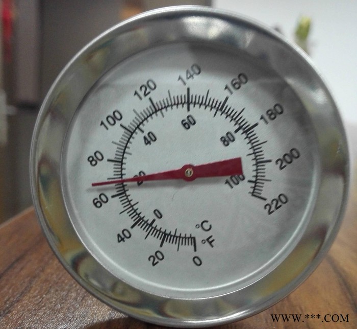 304不锈钢设备 表盘式温度计0-100℃ 测量啤酒机酿酒