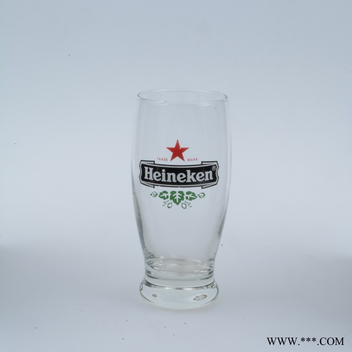新翼 209 DIY泡沫包装宣传推广啤酒节玻璃杯 高温贴图收腰beer glass