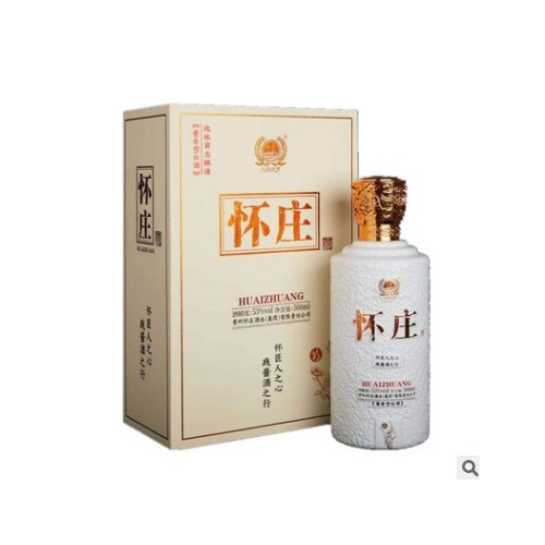 厂价直批 怀庄梅兰竹菊 53度 酱香型白酒 500ML*4 量大可议价图2