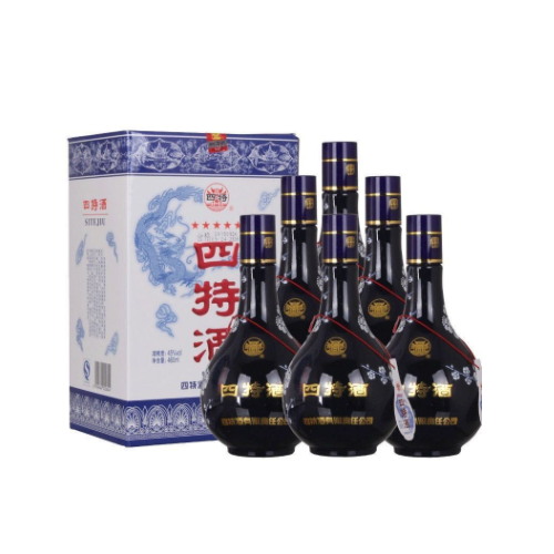 四特酒五星45度460ml*6瓶整箱 特香型白酒 江西四特五星