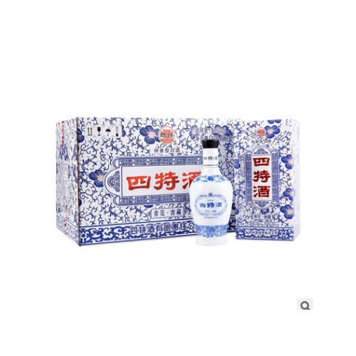 四特酒 青花窖藏 50度500ml*6瓶/整箱 特香型白酒 四特青花窖藏