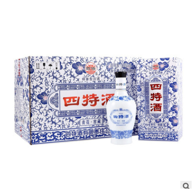 四特酒 青花窖藏 50度500ml*6瓶/整箱 特香型白酒 四特青花窖藏