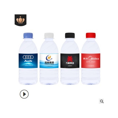 深圳定制矿泉水小瓶企业logo360ml矿泉水批发24瓶矿泉水酒店纯净图2