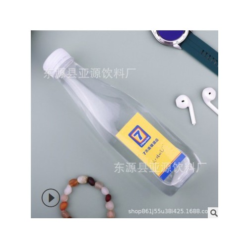 酒吧矿泉水 定制logo小蛮腰可做金烫银版380ml *24新瓶型新工艺图3