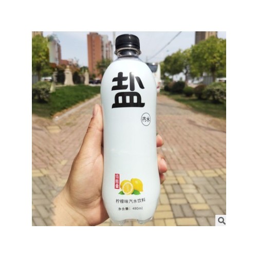 盐汽水整箱碳酸饮料480ml*24夏季柠檬味汽水厂家批发图3