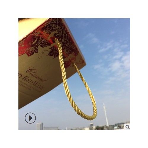 红酒礼盒红酒包装盒葡萄酒盒双支手提礼袋红酒袋现货定制图3