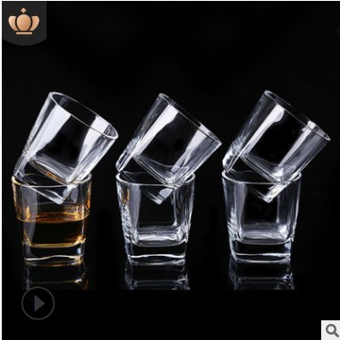 玻璃威士忌白酒杯啤酒杯酒吧KTV烈酒杯洋酒杯子图2