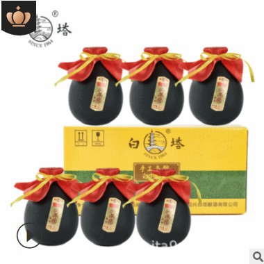 绍兴老酒清爽型半甜黄酒 厂家直供六年陈黄酒500ml*6家宴酒送礼图3