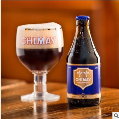 比利时进口啤酒 Chimay智美蓝帽啤酒330ml*24瓶 修道士精酿啤酒图2