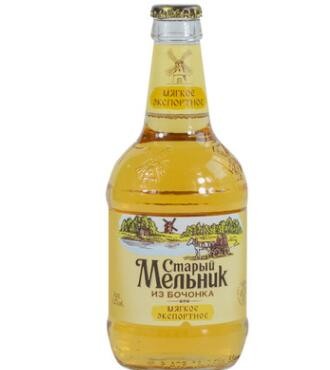 俄罗斯啤酒原装进口啤酒450ml*12瓶装 老米勒精酿啤酒 整箱批发图2