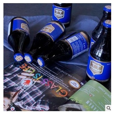 比利时进口啤酒 Chimay智美蓝帽啤酒330ml*24瓶 修道士精酿啤酒